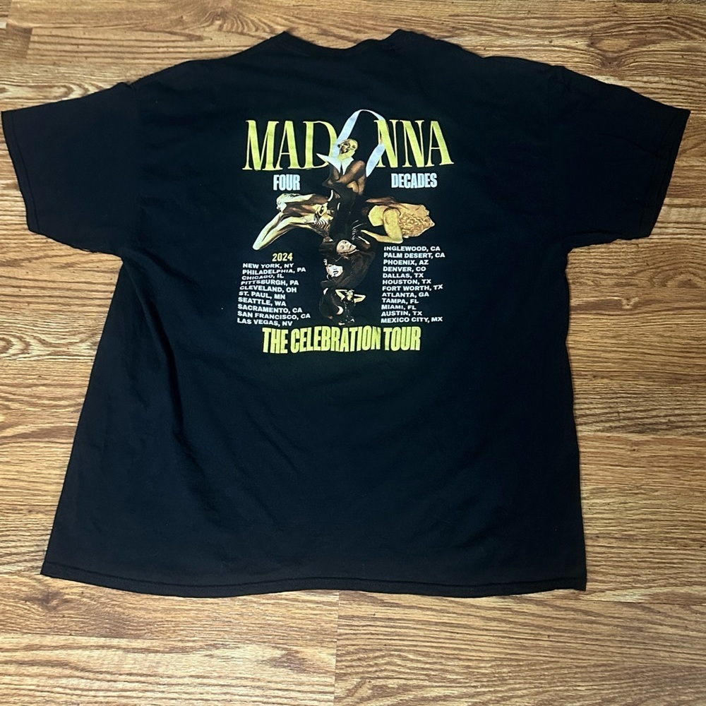 Madonna 2024 Tour Shirt Celebration Tshirt Tee Unisex 2XL - Picture 4 of 5